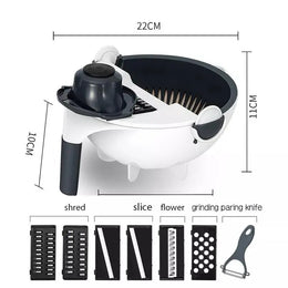 Multifunctional Vegitable Cutter - Safe & Easy Chopping Tool.Multi-Purpose Veg Cutter for Quick & Effortless Kitchen Prep