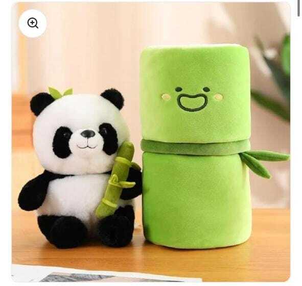 Panda Plush with Bamboo Soft ToyBring home the adorable Panda Plush with Bamboo Soft Toy! Soft, cuddly, and perfect for kids & panda lovers. Ideal as a gift or collectible plush toy.