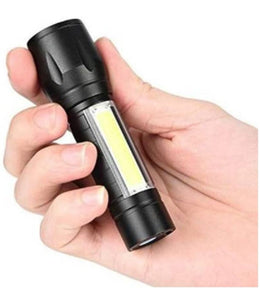 Charkee 10W 充電 LED 手電筒 防水 口袋大小 適合露營 健行 手電筒