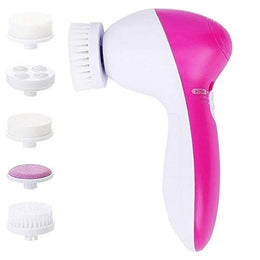 Multifunction Beauty Care Brush Deep Clean 5 in 1 Portable Facial Cleaner Relief Face Massage Machine