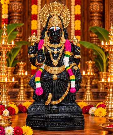 Terracotta Karumariamman Golu Doll – 9 Inch | Handmade Amman Golu Idol 9 inch
