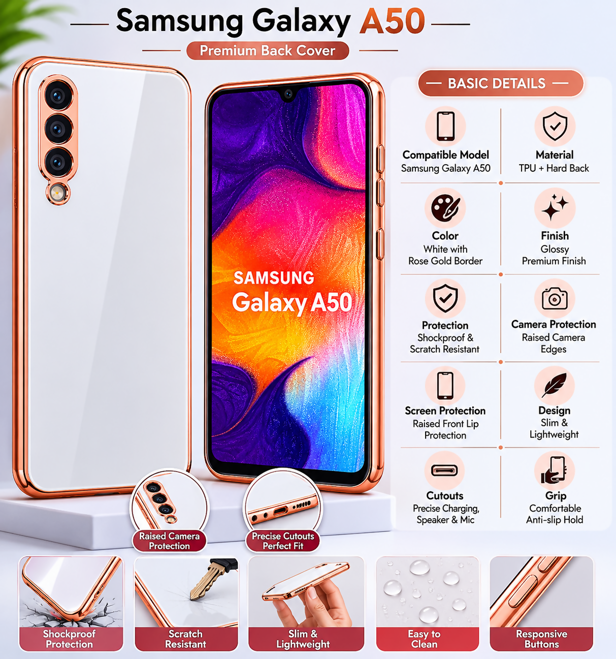 Back cover samsung galaxy a50