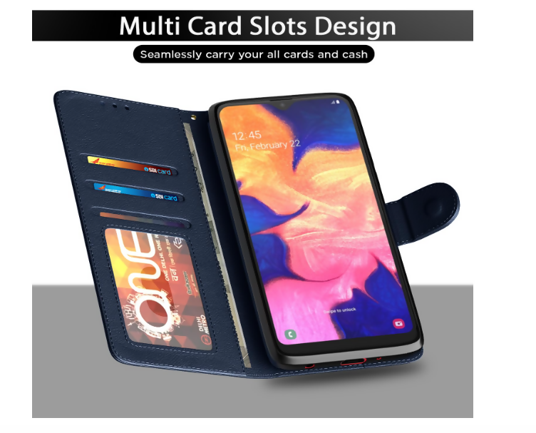 Samsung Galaxy A10 / M10 Flip Cover – Full Protection, Slim Design, Modern Finish