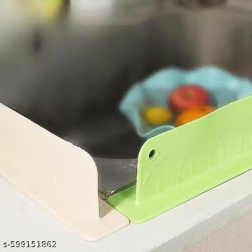 Kitchen Water Splash Guard Sink Splashback for Dish Washing ( Pack of 2)Kitchen Water Splash Guard Sink Splashback (Pack of 2) | Silicone Faucet Splash Protector Mat for Kitchen & Bathroom Sink