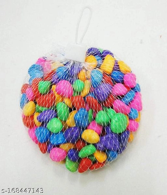 Decoration Pebbles Stones (Multicolor, 5000 g).Decoration Pebbles Stones | Natural Decorative Stones for Home & Garden | Multicolor | 5000 g (5 Kg)