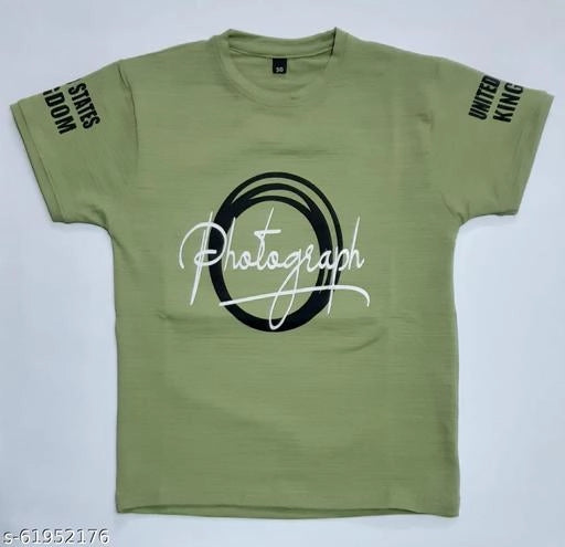 Cotton Round Neck Printed T-Shirt for Boys (Green, 6-7 Years)Soft cotton round neck printed T-Shirt for boys (Green, 6โ7 Years) โ breathable, comfortable, and stylish. Perfect for school, play, and daily wear.