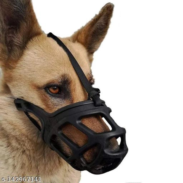 ABS Plastic Dog Muzzle (Multicolor, 5)ABS Plastic Dog Muzzle (Multicolor, 5) – Strong And Breathable Safety Muzzle For Dogs