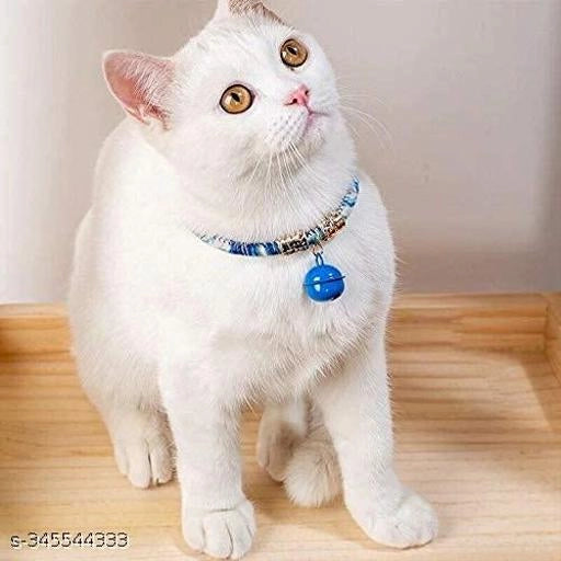 Collar Belt for Cat for (Multicolor)Collar Belt for Cat Multicolor | Adjustable Cat Neck Belt with Secure Buckle | Lightweight & Comfortable Pet Collar