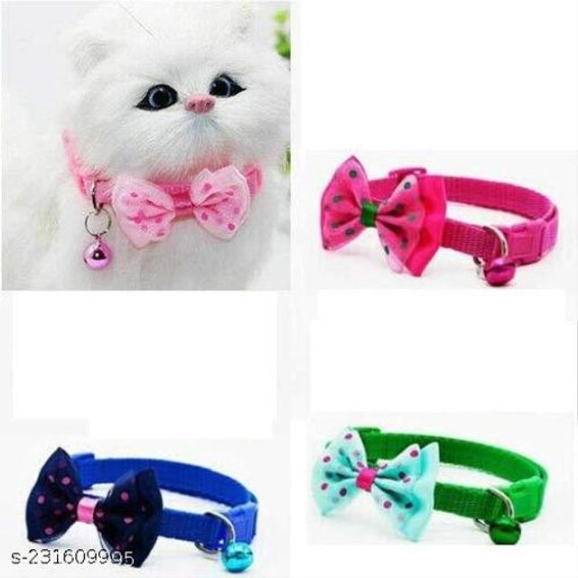 ABS Plastic Coller Belt for Pet (Multicolor, Pack of 4)ABS Plastic Pet Collar Belt (Multicolor, Pack of 4) – Adjustable Lightweight Collars for Dogs & Cats