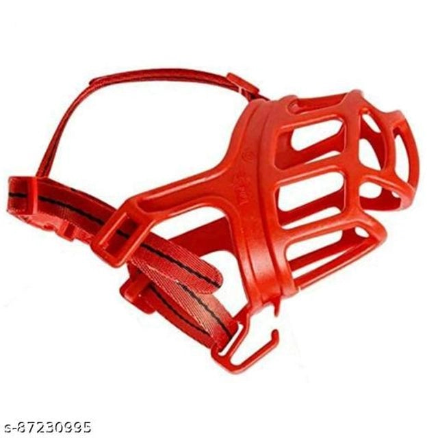 ABS Plastic Size 1 No. Muzzle for Dog (Multicolor)ABS Plastic Dog Muzzle Size 1 | Multicolor Anti-Bite Safety Muzzle for Small Dogs & Puppies