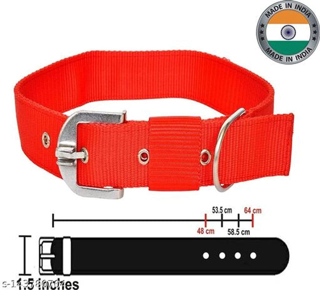 Neck Collar 1.5 mm Belt for Pet (Multicolor)Neck Collar 1.5 mm Belt for Pet Multicolor | Adjustable Strong Pet Neck Belt | Durable & Comfortable Dog and Cat Collar