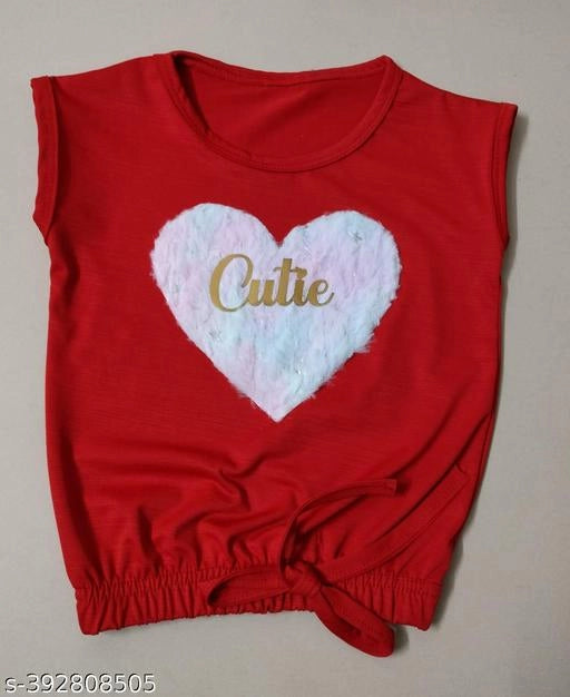Cotton Blend Sleeveless Top for Girls (Red, 0-1 Years).Soft and breathable cotton blend sleeveless top for baby girls aged 0–1 years. Lightweight, comfy, and ideal for daily wear, playtime, and summer outings.