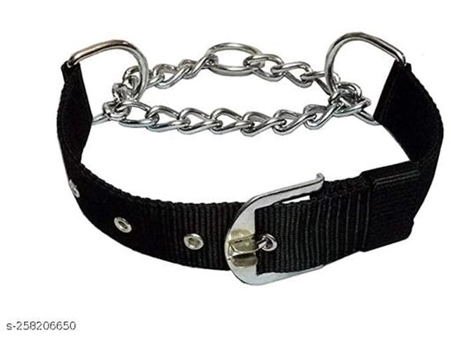 Coller Belt for Pet (Multicolor, L)Collar Belt For Dogs & Cats (Multicolor, L) | Adjustable Durable Large Pet Neck Collar