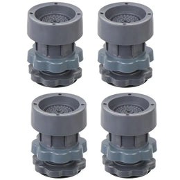 Washing Machine Vibration Pads, Floor Trays, Refrigerator Stand (4 Pcs Set)Anti-Vibration Pads & Floor Stand Set (4 pcs) – Washing Machine & Refrigerator Support