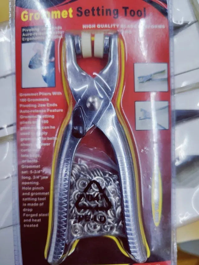 Metal Studs- 50 Sets Silver Colors 9.5mm Metal Copper Prong Snap Buttons With Pliers.Metal Prong Snap Buttons – Silver Stud Set with Installation Tool