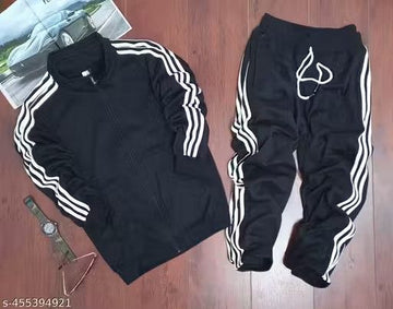 Adidas tracksuit lycra (Black)