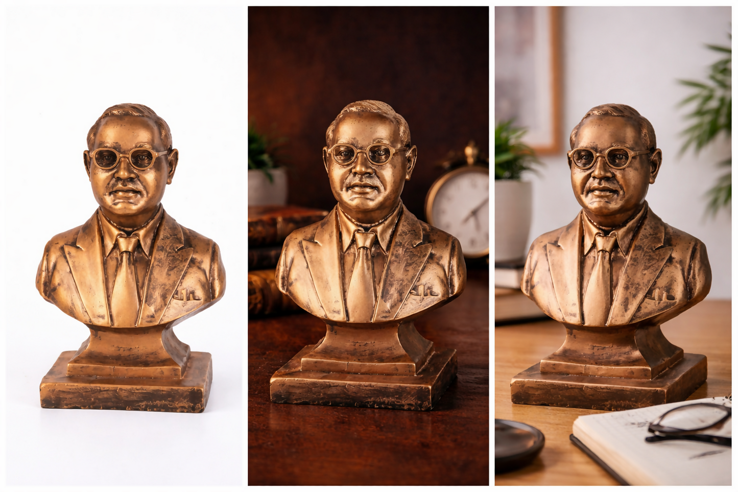 Dr. B. R. Ambedkar Resin Sculpture | Inspirational Decorative Statue