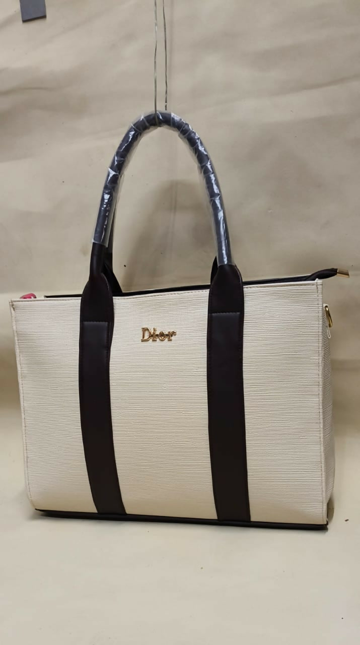 Fashion Women's Handbag – Spacious PU Leather Tote