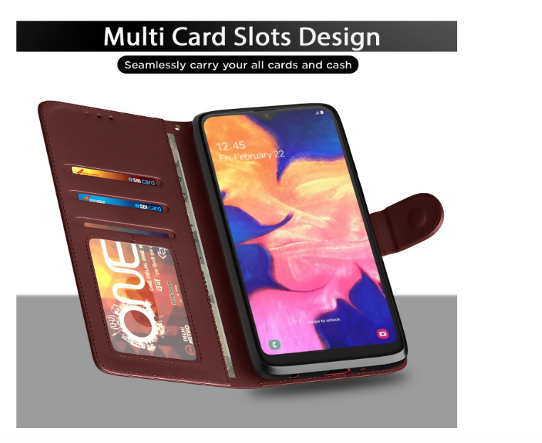 Samsung Galaxy A10 Designer Flip Case – Durable, Lightweight & Elegant