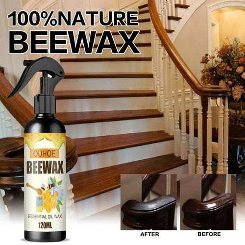 Beeswax for Furniture, Wood Polish and Conditioner for Long-Lasting Shine and Protection ( Pack of 2 )