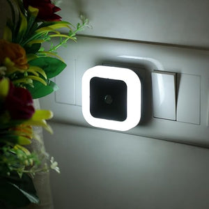 1. Motion Sensor Square Led Ceiling Light Flush Mount Garage Wall Lamp Warm White Light (Pack Of 2)