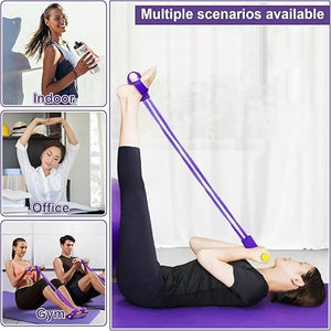 1. Resistance Band Elastic Pull Rope Fitness Equipment