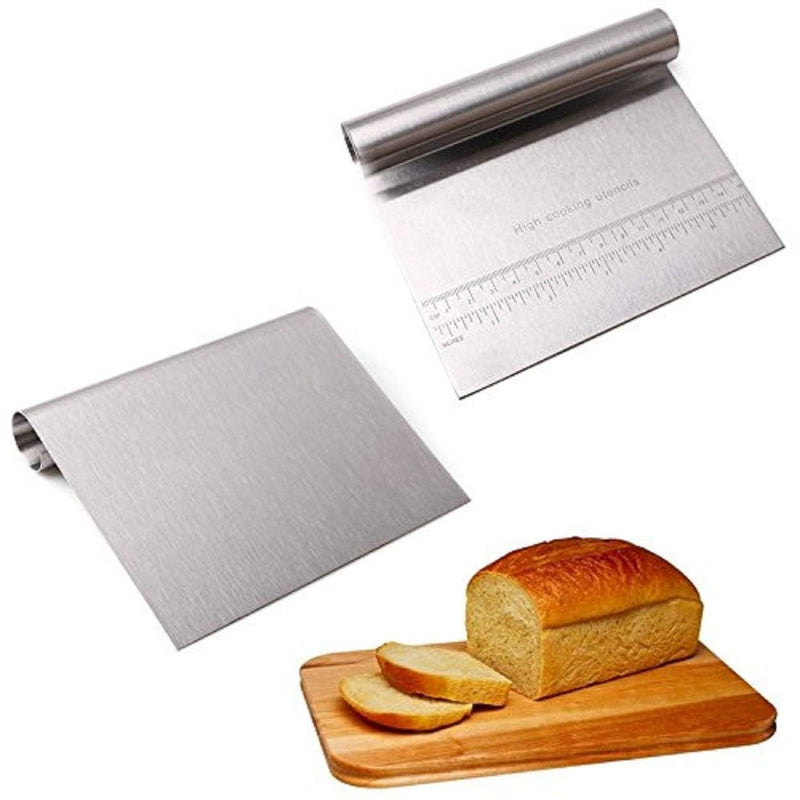 Stainless Steel Bench Scraper Dough Cutter