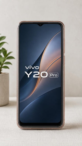 Vivo Y20 Pro Premium Transparent TPU Back Cover | Crystal Clear Shockproof Slim Protective Mobile Case