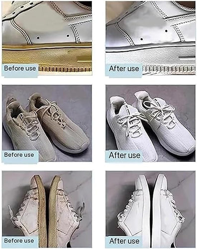 White Shoes Cleaning Cream Stains Remover