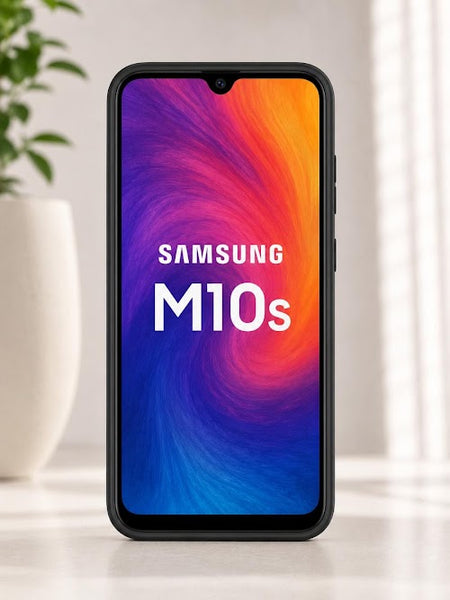 Samsung Galaxy M10s Soft Silicone Back Cover | Shockproof Slim Protective Matte Mobile Case