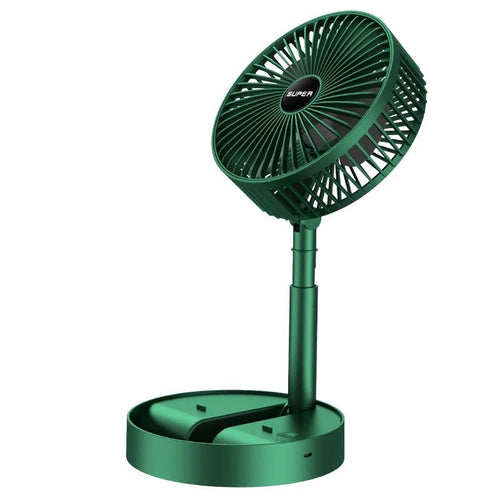 Table Fan High Speed – 2100 RPM Powerful rechargeable fan With 3 Speed Airflow | Noiseless portable fan for home,office,Kitchen| 1800 mAh charging battery fan for Desk.