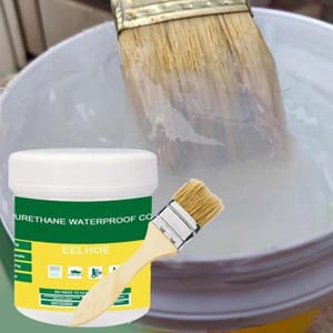 Transparent Waterproof Glue with Brush (Pack of 2) | Strong Adhesive for DIY, Crafts, Repairs, Household & Multi-Purpose Use | Quick-Dry, Clear Bond