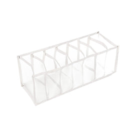 6 Pockets Hanging Purse Handbag Organizer Clear Hanging Shelf Bag (1 Pc)