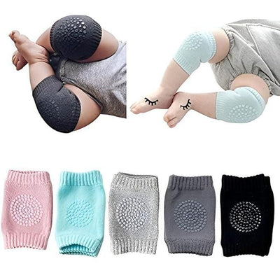 2 Pair Baby Knee Pad For Safety Crawling.Soft and stretchable baby knee pads designed to protect knees during crawling. Anti-slip, breathable, and comfortable for daily baby use.