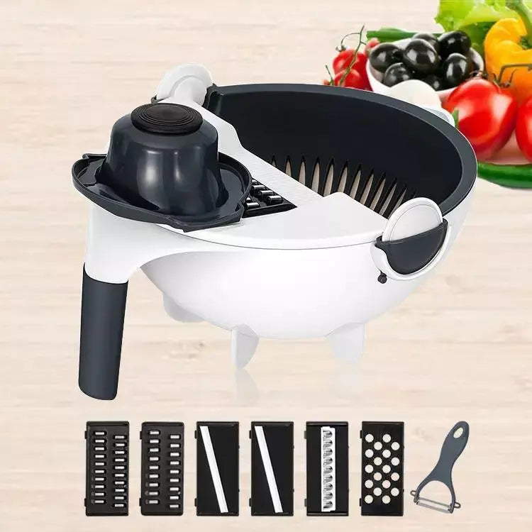 Multifunctional Vegitable Cutter - Safe & Easy Chopping Tool.Multi-Purpose Veg Cutter for Quick & Effortless Kitchen Prep