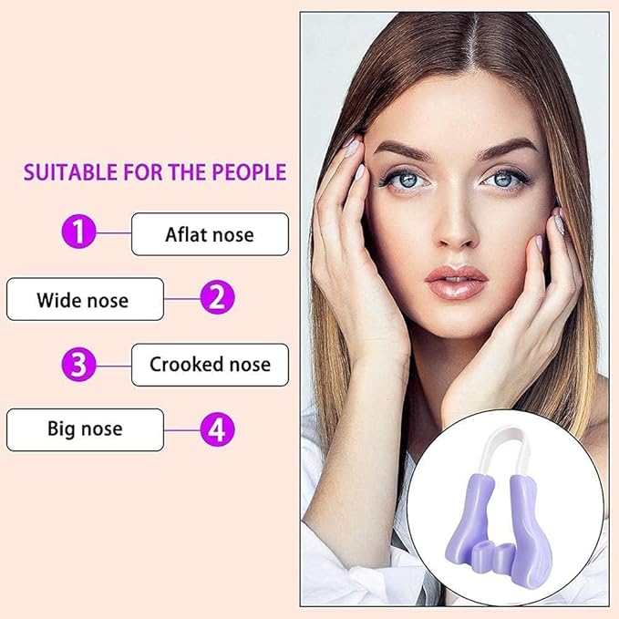 Nose Up Clip Shaping Lifting Bridge Straightening, Nose Up Shaping Shaper Lifting Bridge Clipper for Men & Women Shaping Beauty Tool & Accessories (Multicolor) (1 Pc).