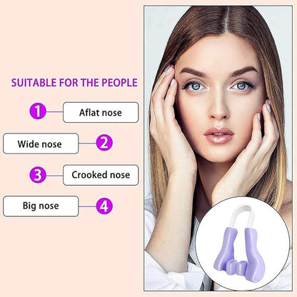 Nose Up Clip Shaping Lifting Bridge Straightening, Nose Up Shaping Shaper Lifting Bridge Clipper for Men & Women Shaping Beauty Tool & Accessories (Multicolor) (1 Pc).