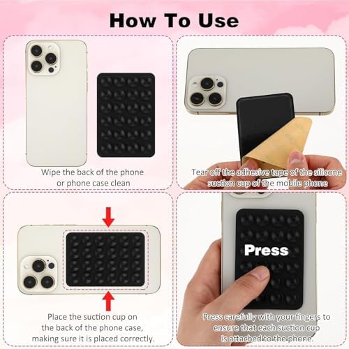 Silicone Suction Phone Case Mount.Silicone Suction Phone Case Mount | Reusable Vacuum Suction Mobile Holder