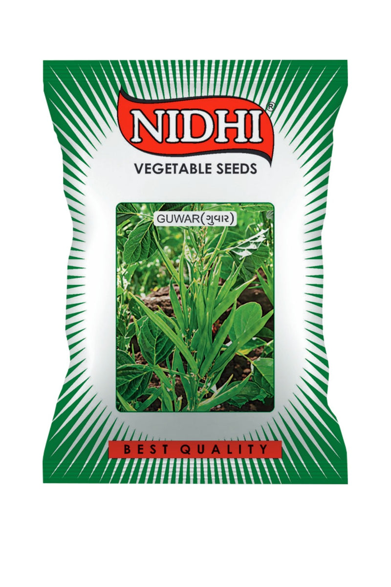 Vegetable seeds (Guwar) Tested And Packed For Home, Terrace and Kitchen Gardening