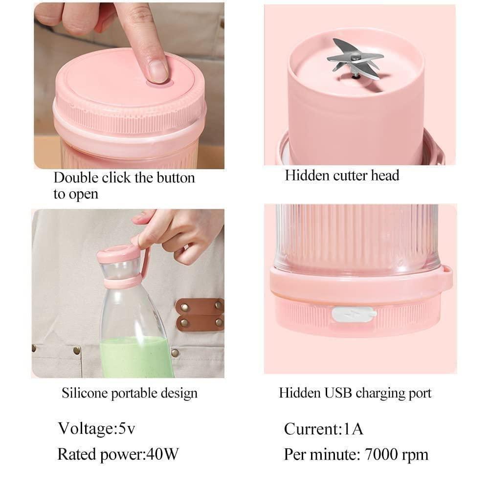 Electric Portable Mini Juicer Bottle.Electric Portable Mini Juicer Bottle | USB Rechargeable Personal Blender