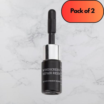 "Glass Repair Kit Pack of 2 – Easy and Quick Solution for Cracked, Chipped, or Damaged Glass, Windows, Mirrors, and Household Glass Surfaces"