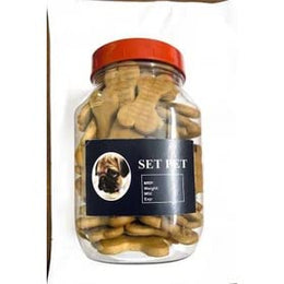 Set Pet Mid Size Puppies & Dog Fresh Baked Bone Chicken Biscuits (400 g)