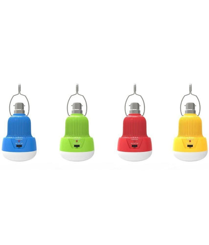 Charkee 15W Cool Day Inverter Rechargeable Emergency Light Bulb LED Bulb Extra Bright Light AC / DC for Home