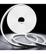 Charkee White LED Neon Light Rope, Waterproof Outdoor Flexible Light with Connector Pack of 1