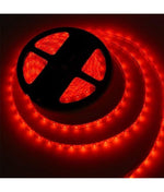 Charkee Red Steady Strip Rice Lights (Pack of 1).Charkee Red Steady Strip Rice Lights – Decorative LED String Lights for Home & Festival Decoration