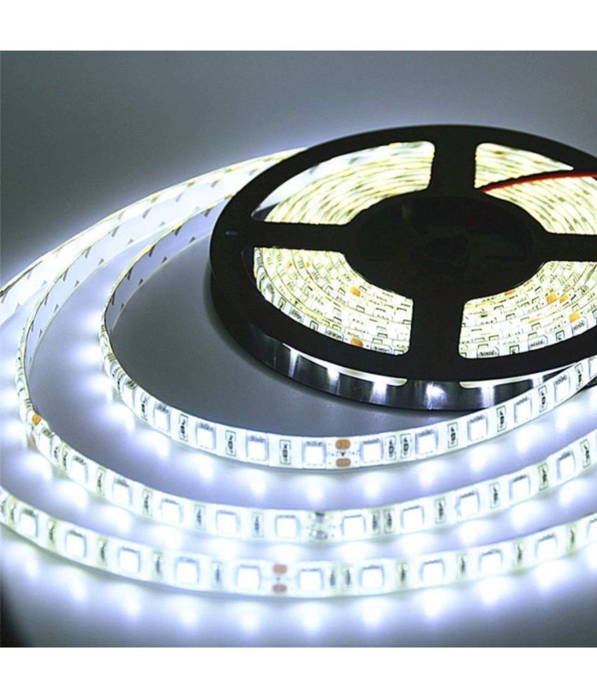 Charkee White Steady Strip Rice Lights (Pack of 1).Charkee White Steady Strip Rice Lights – Elegant LED String Lights for Home & Festive Decoration