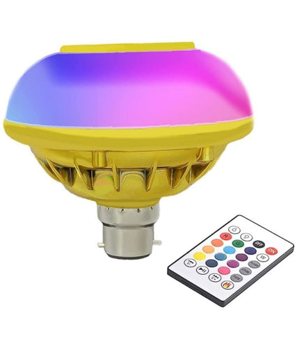 Charkee Multicolor Bluetooth Speaker Music Bulb Light with Remote.Charkee Multicolor Bluetooth Speaker Music Bulb Light with Remote – RGB LED Smart Party Light