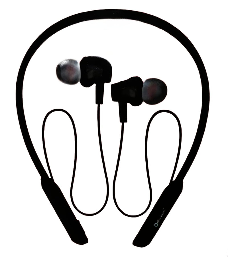 Charkee NB-804 Wireless Neckband In-the-earUpto 20h Music Controls Black.Charkee NB-804 Wireless Neckband Earphones – Up to 20H Playtime, Music Control, In-Ear Bluetooth Headset (Black)