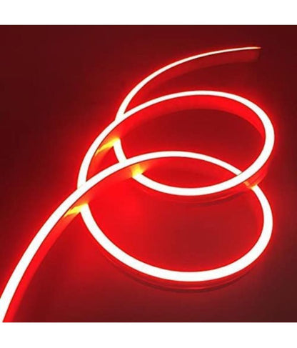 Charkee Red Rope Light Silicon DC Light (5 Meter/16.4 Feet) or Indoor and Outdoor Flexible Festival Waterproof Decorative Light