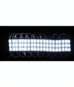 Charkee White 3LED Strip 12V Waterproof Pack of 20.Waterproof 12V LED Module Strip – Bright White Pack of 20.
